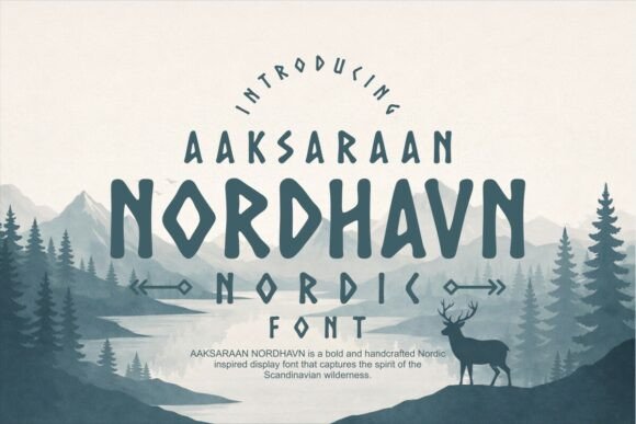 Aaksaraan Nordhavn: A Nordic Display Typeface with Quiet Confidence