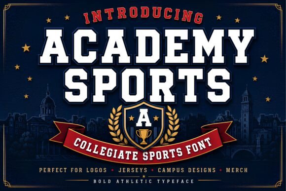 Academy Sports: A Bold Display Font for Scroll-Stopping Campaigns