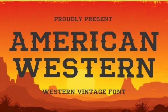 American Western Font: Bold, Authentic Display Type for Campaign Impact
