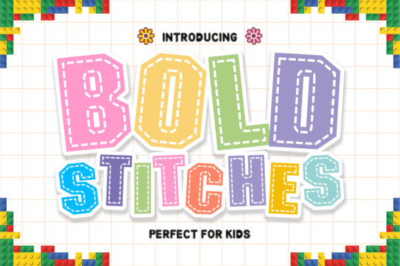 Bold Stitches: A Display Font with Textile Soul