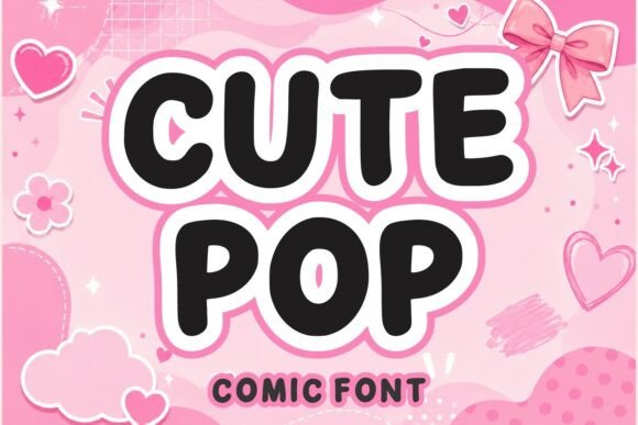 Cute Pop: A Playful Display Font That Actually Works