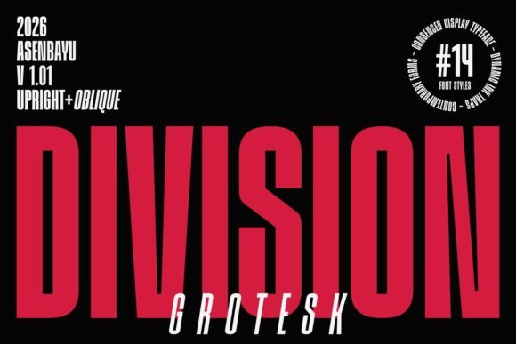 Division Grotesk: A Display Typeface That Anchors Editorial Calm