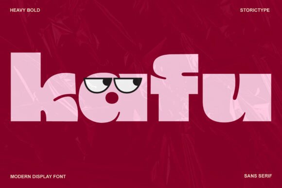 Kafu: A Bold, Architectural Display Font That Commands Attention