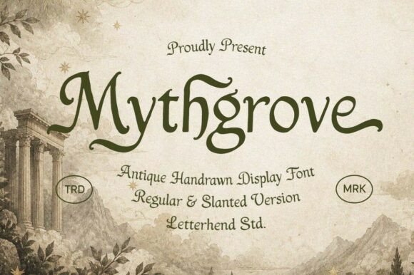 Mythgrove: A Display Typeface for Editorial Magic