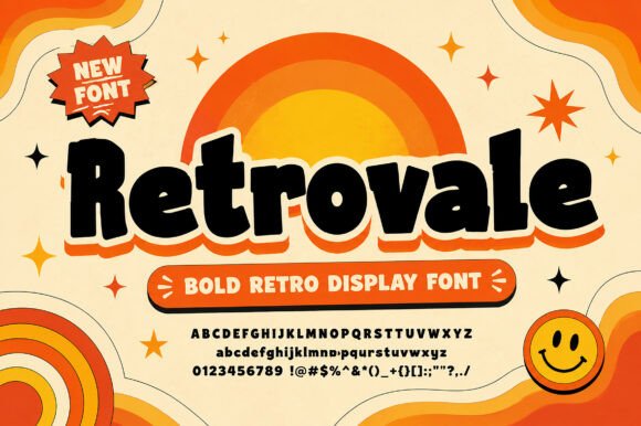 Retrovale: A Playful Display Font for Scroll-Stopping Marketing