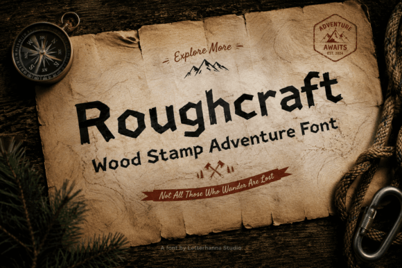 Roughcraft: A Display Font That Feels Earned