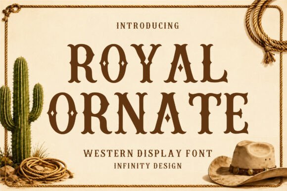 Royal Ornate: A Display Font That Commands Attention