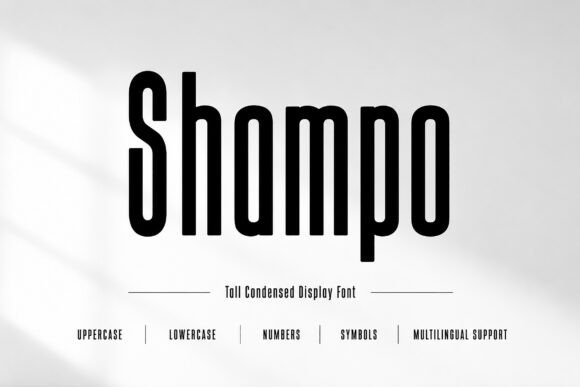 Shampo: A Display Font That Makes Your Headlines Impossible to Scroll Past