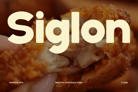 Siglon: A Bold Display Font for Editorial Energy