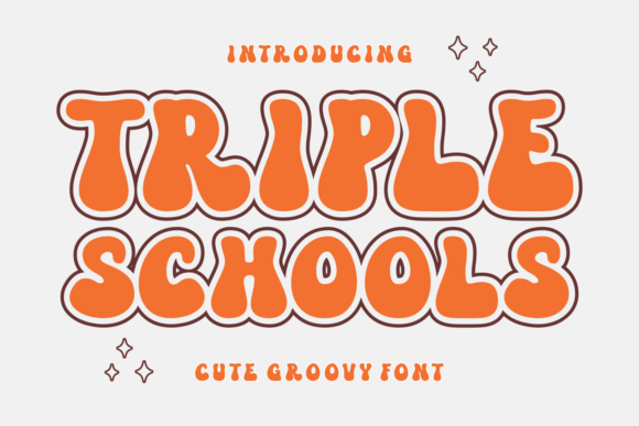 Triple Schools: A Display Font That Demands Attention—Wisely