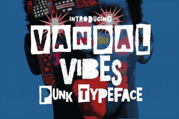 Vandal Vibes: A Bold Display Typeface for Digital Brand Impact